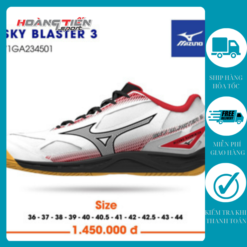Giày cầu lông Mizuno SKY BLASTER 3