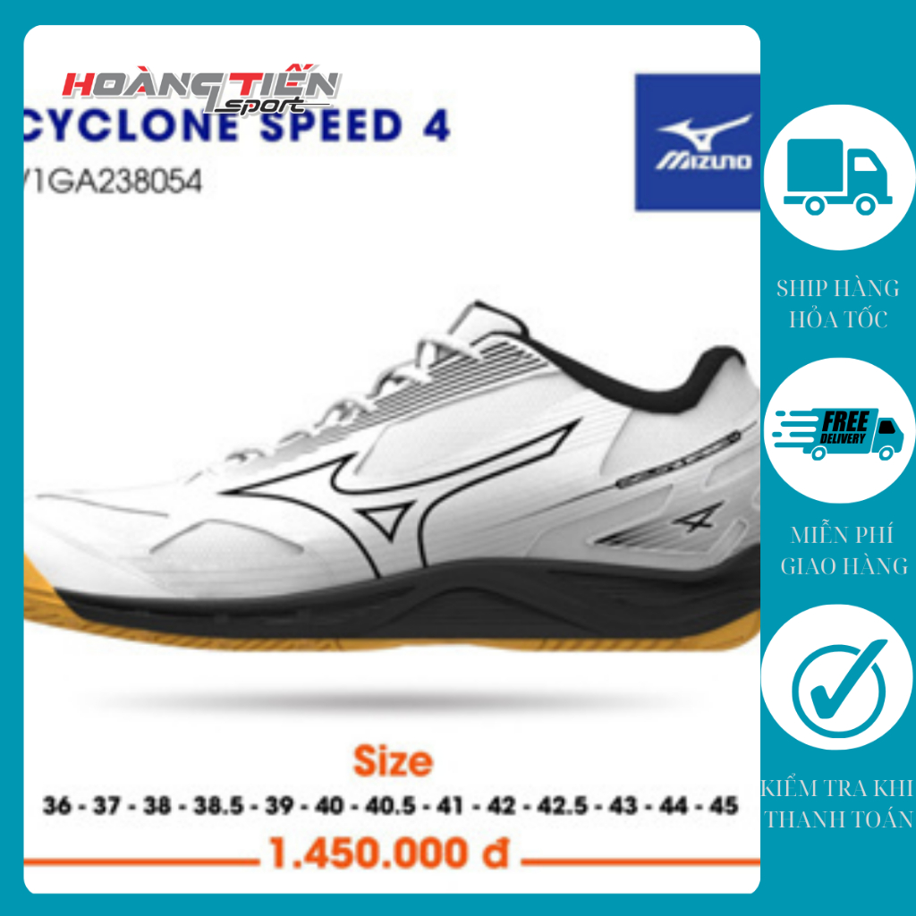 Giày cầu lông Mizuno CYCLONE SPEED 4