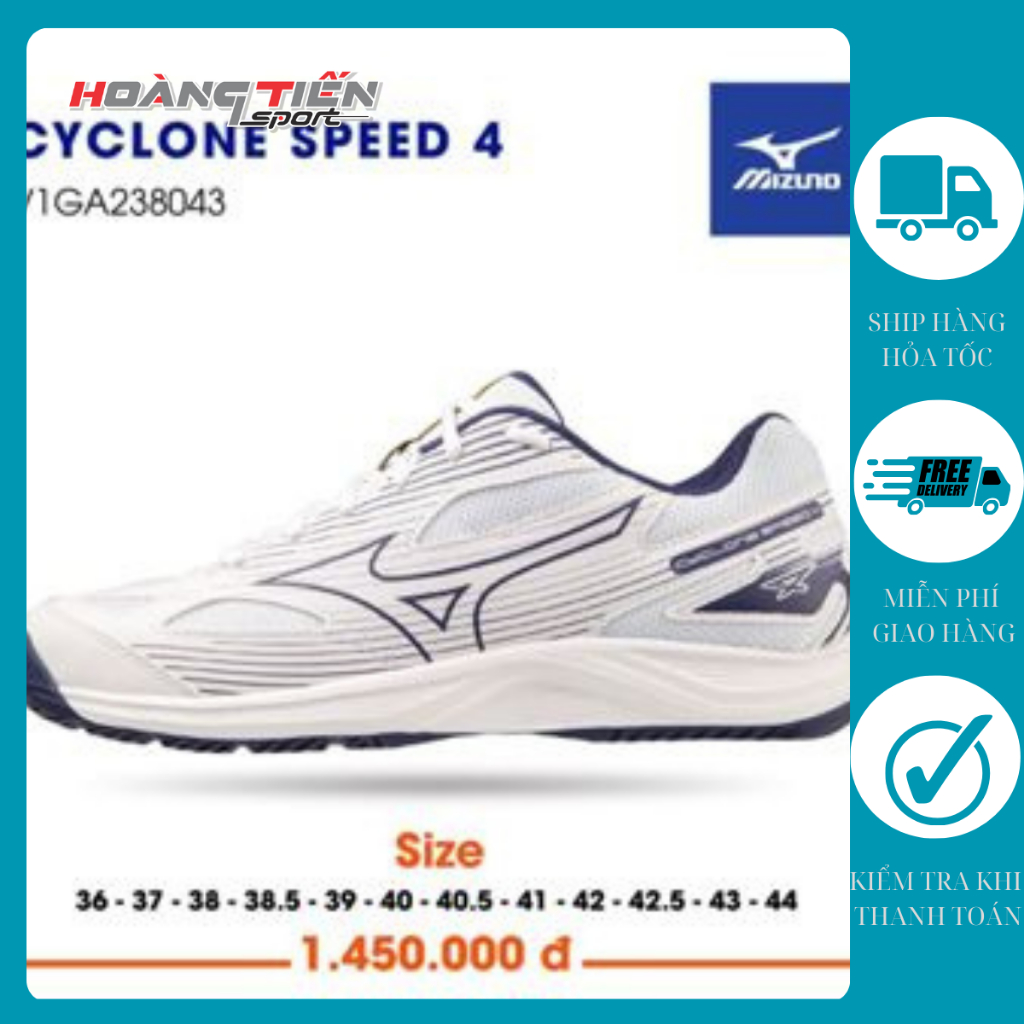 Giày cầu lông Mizuno CYCLONE SPEED 4