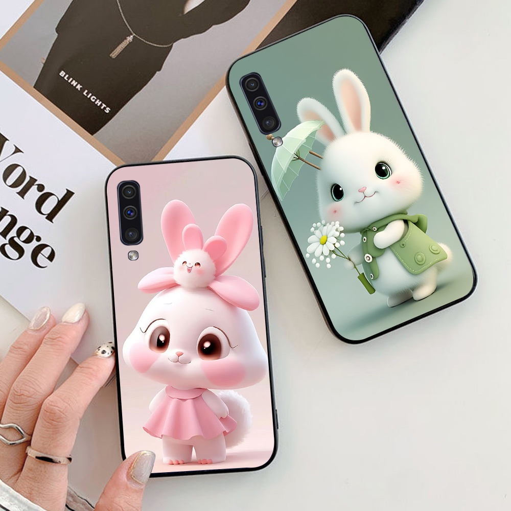 ốp lưng Samsung a30s / ss a50 / ss a50s / ss a70 / a70s in hình thỏ dễ thương cute