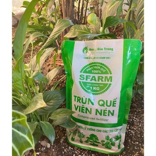 2kg-5kg Phân trùn quế SFARM cao cấp, cung cấp dinh dưỡng cho cây,giúp đất tơi xốp