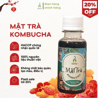 Mật Trà Kombucha Thảo Mộc 100ml (NSX 13/01/2022 - HSD 13/01/2025)