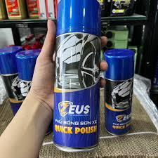 Chai Xịt Phục Hồi Nhựa Nhám, Làm Bóng Dàn Áo Mủ Zeus Tire&trim Shine 400ml (PD4269) ssr
