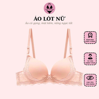 Áo ngực, áo lót nữ không gọng siêu nâng vòng ba, đệm dày 91118 - Thủy Bikini