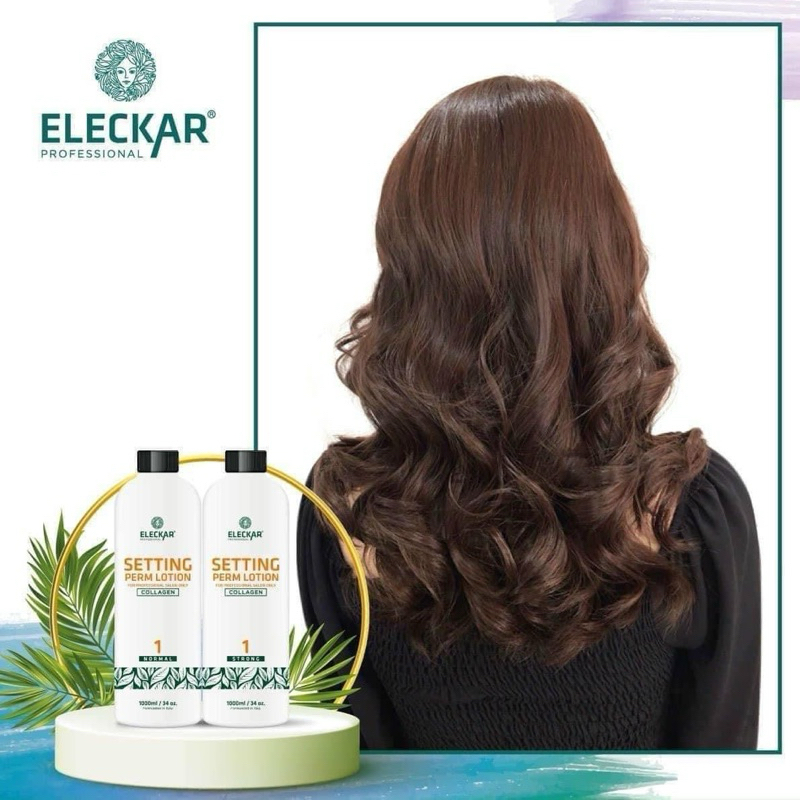 Uốn nóng Uốn setting Eleckar cặp 1000ml