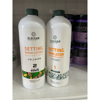 Uốn nóng Uốn setting Eleckar cặp 1000ml