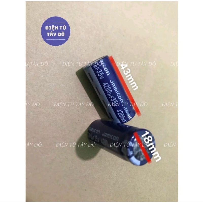 Tụ 4200uF 35V tháo máy