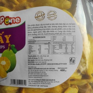 Mít sấy Top One gói 400g