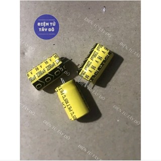 Tụ 16v 2200uf chính hãng(tụ tần số cao)