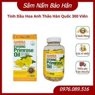 Tinh dầu hoa anh thảo hàn quốc 300 viên