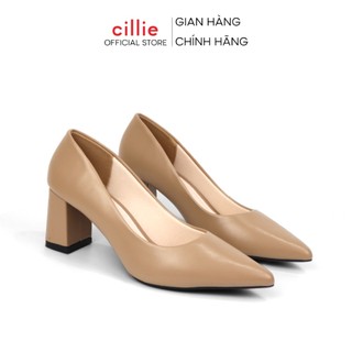 Giày cao gót nữ mũi nhọn basic Cillie gót nhọn 5p thiết kế đơn giản dễ mang phù hợp đi đi làm công sở, đi dạo phố