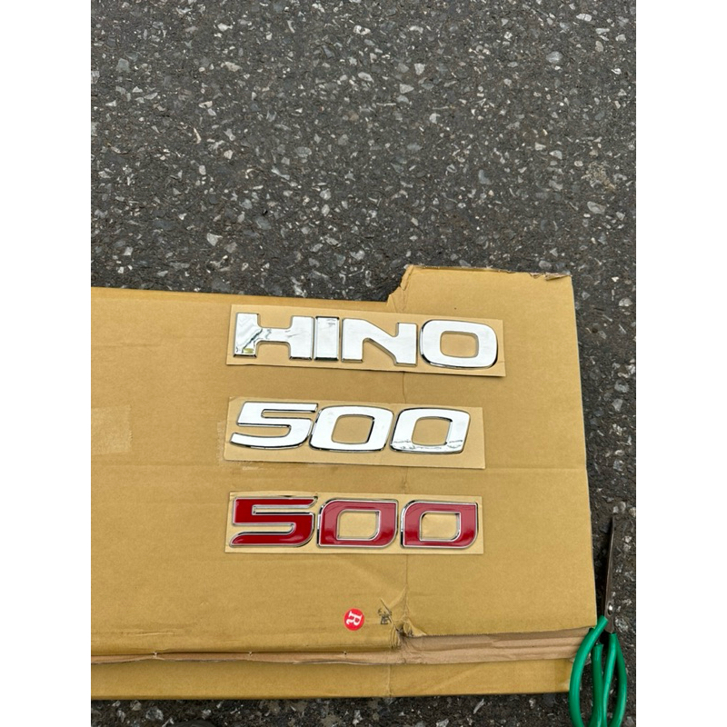 Tem xe HINO 500 SERIES tùy chọn, chữ HINO , SỐ 500