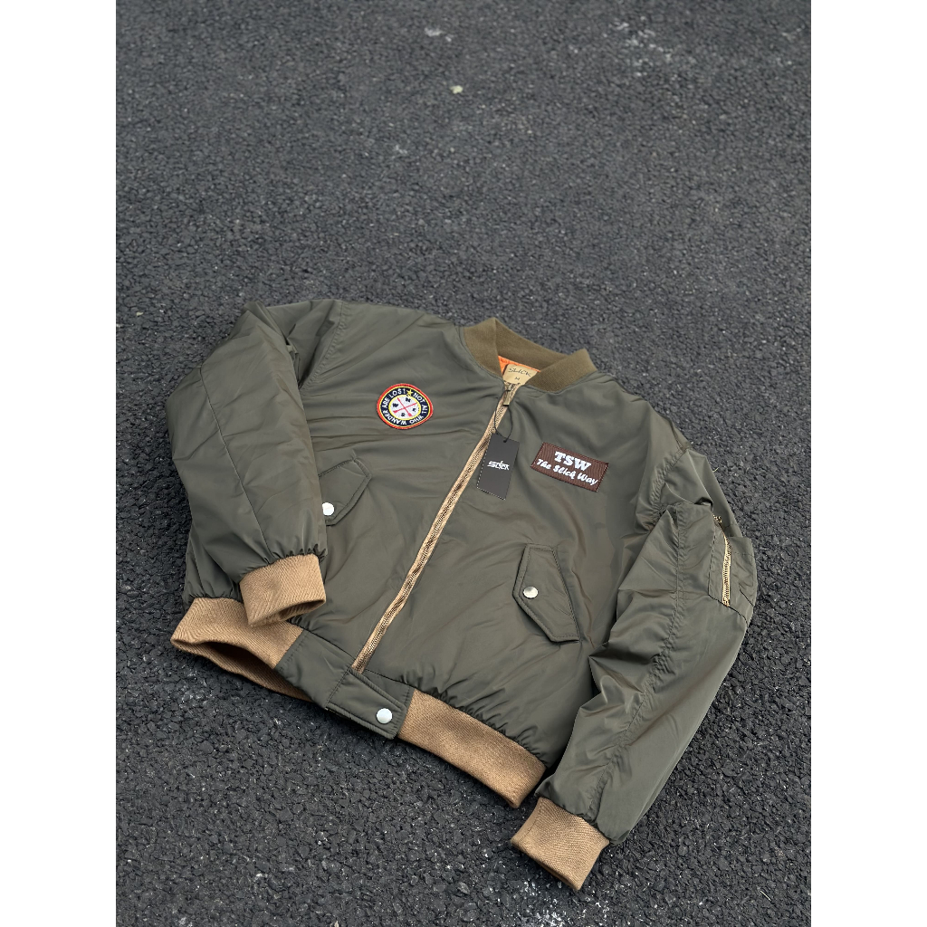 Áo Khoác Gura Bomber Pilot Chần Bông Premium Local Brand - The Slick Way