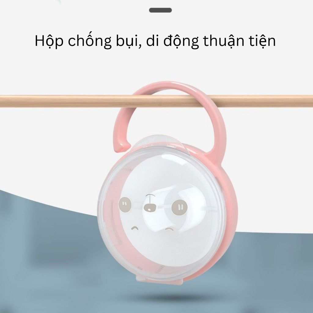 Hộp đựng ti cho bé có móc treo
