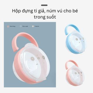 Hộp đựng ti cho bé có móc treo