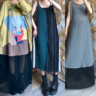 Đầm nữ vintage  [hạ sào, đồng giá]