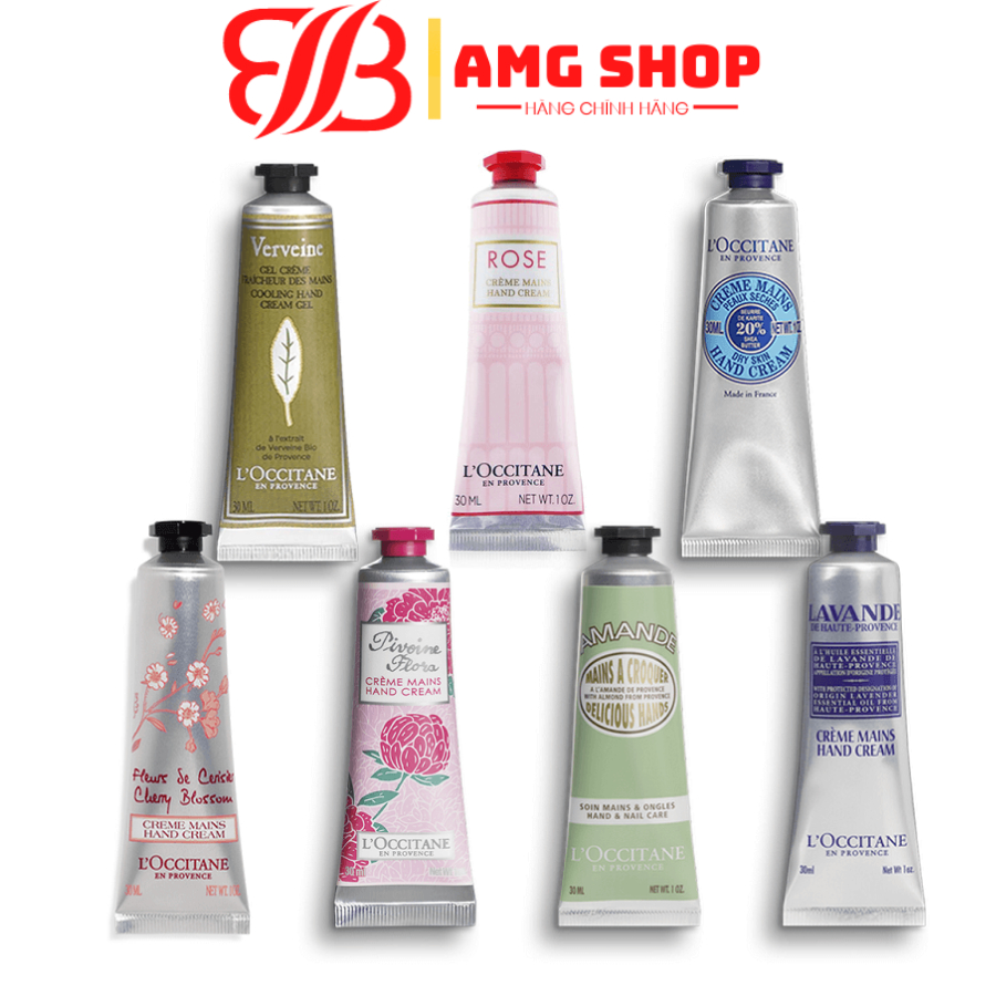 Kem Dưỡng Da Tay L'Occitane / Loccitane Siêu Thơm