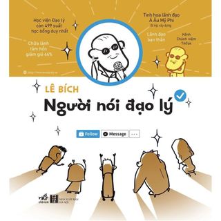 Sách - Người nói đạo lý thường sống khá giả (Lê Bích)