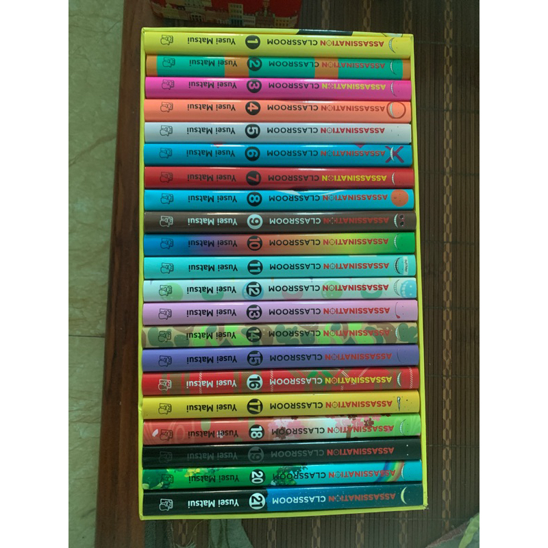 Boxset lớp học ám sát + poster