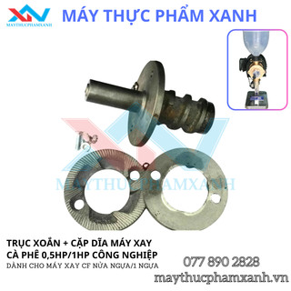 linh kiện cây cốt và cặp đĩa 85mm của máy xay cà phê