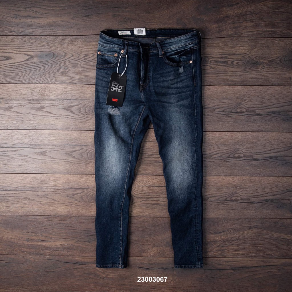 Quần Jean Dài Nam Levy’s - Chất Jean co dãn, chất jean dày dặn, dáng slim fit, tôn dáng, thoải mái trong từng hoạt động