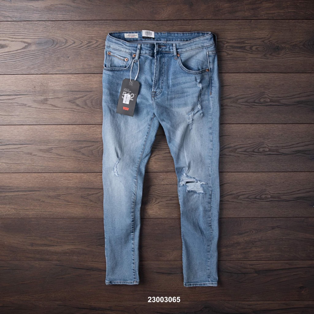 Quần Jean Dài Nam Levy’s - Chất Jean co dãn, chất jean dày dặn, dáng slim fit, tôn dáng, thoải mái trong từng hoạt động