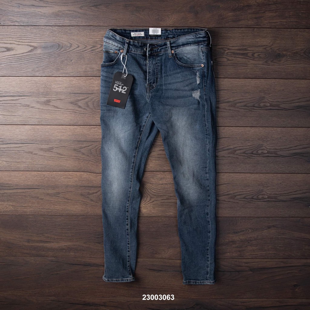 Quần Jean Dài Nam Levy’s - Chất Jean co dãn, chất jean dày dặn, dáng slim fit, tôn dáng, thoải mái trong từng hoạt động