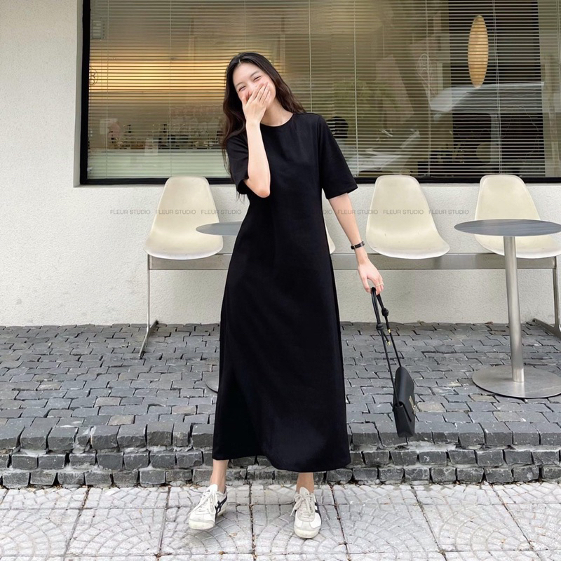 | Chang Tròn | Đầm Suông A Bigsize - Chất Cotton Co Giãn