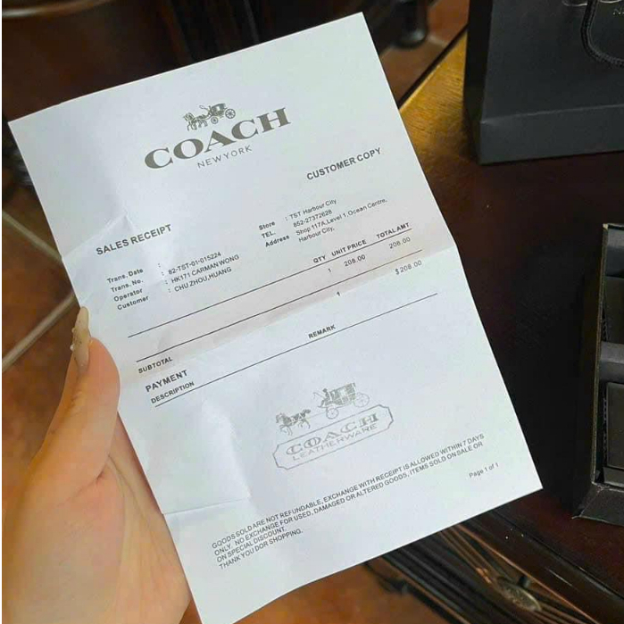 Thắt lưng nam da thật COACH full box tặng kèm 2 mặt khóa