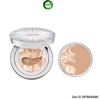 Phấn tươi AGE 20's ESSENCE COVER PACT ORIGINAL EX INTENSE COVER SPF50+PA++++mỏng nhẹ lâu trôi chống thấm nước 12.5g