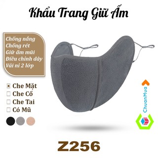  Khẩu Trang Chống Lạnh Cao Cấp Fashion Winter Mask   Thoáng Khí Giữ Nhiệt Làm Ấm Dây Đeo Co Giãn Nâng Cơ Mặt   