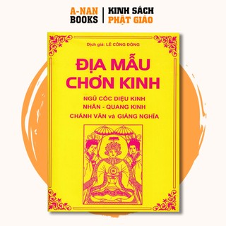 Sách - địa mẫu chơn kinh - lê công đồng - anan books