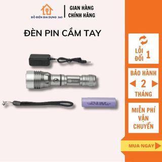 Đèn pin cầm tay siêu sáng g8home model g8-568, g8-569, g8-570