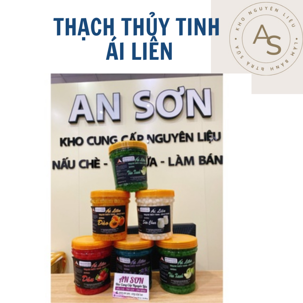 Thạch thủy tinh Ái liên 1KG