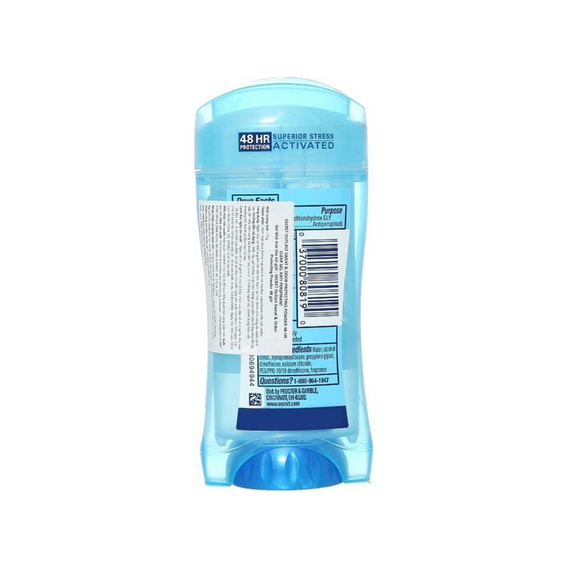 SECRET Gel khử mùi và ngăn tiết mồ hôi hiệu quả 73g Hương Lavender