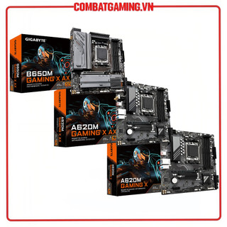 Bo mạch chủ gigabyte a620m gaming x & b650m gaming x ax hàng chính hãng