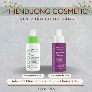 Serum niacinamide 20%/10% pc clinical 20ml | serum nia 20%/10% cải thiện da xỉn màu, thu nhỏ lỗ chân lông