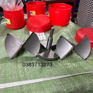 Mũi khoét gỗ khoan gỗ lỗ tròn vỏ đỏ 65mm - 100mm