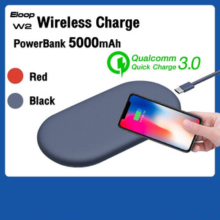 Sạc Không Dây 10W + Pin Sạc Dự Phòng 5.000mAh ELOOP W2 - Hãng Phân Phối Chính Thức