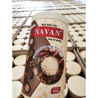 NGŨ CỐC NAVAN LON 500G ( BỘT NGŨ  CỐC PHA UỐNG )