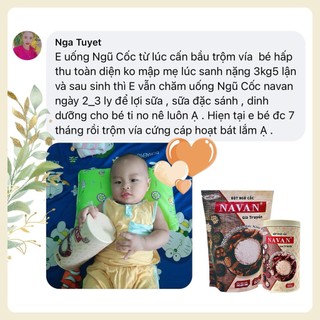 NGŨ CỐC NAVAN LON 500G ( BỘT NGŨ  CỐC PHA UỐNG )