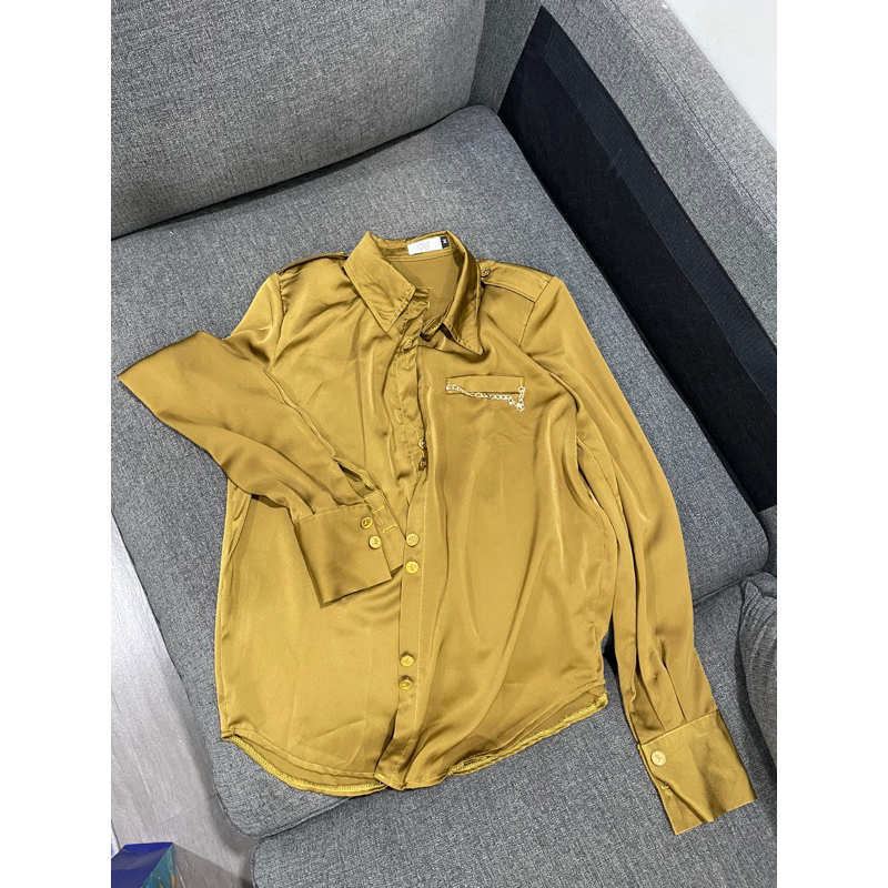 Pass sơ mi vải phi bóng sz M 55kg trở về ok used 2L