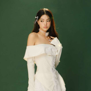 LEMONCHICVN - ÁO TAY DÀI TRỄ VAI - ATD16