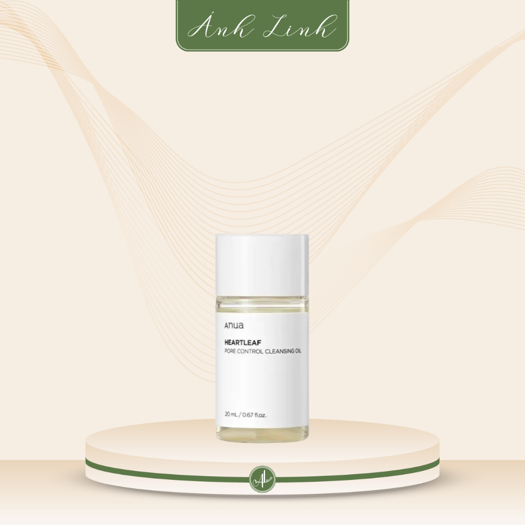Dầu Tẩy Trang Cho Da Mụn Anua Heartleaf Pore Control Cleansing Oil