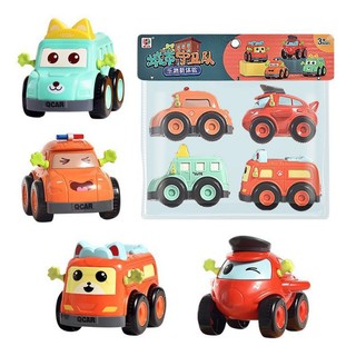 Combo 4 xe Poly chạy đà dễ thương cho bé