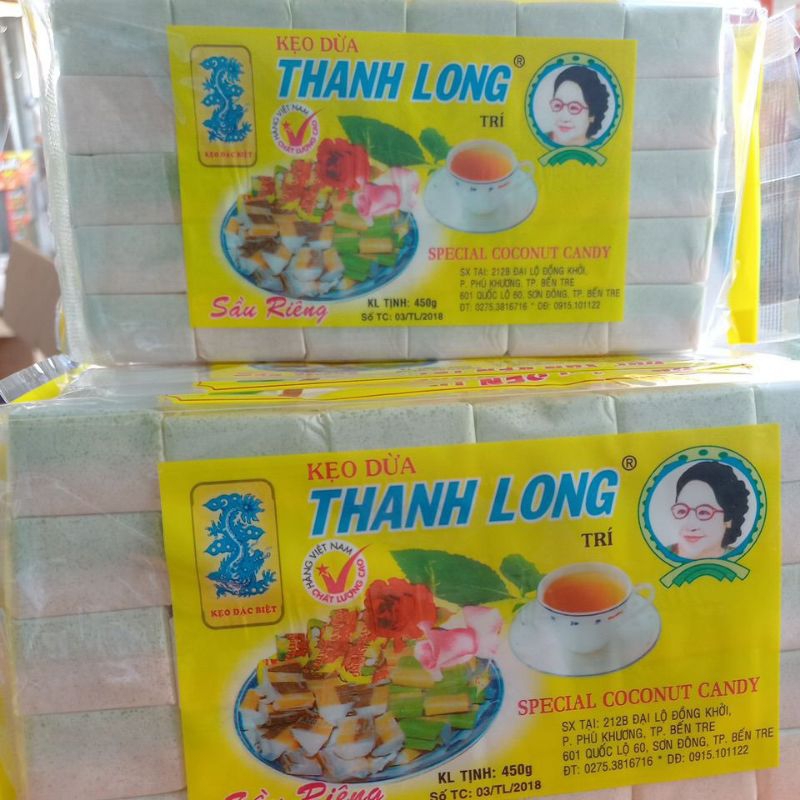 Kẹo dừa Thanh Long 450g