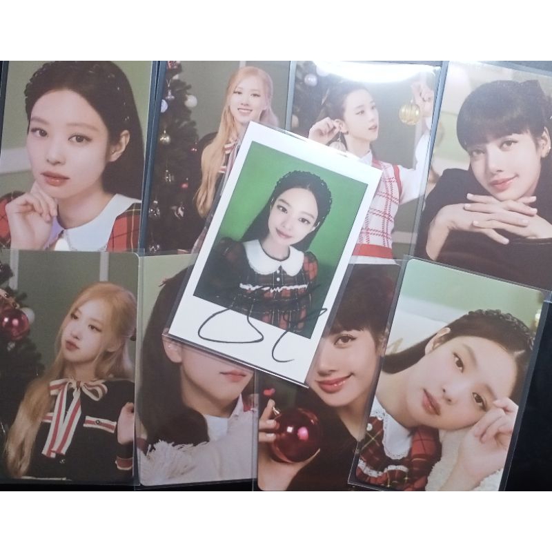 BLACKPINK THE GAME PHOTOCARD COLLECTION CHRISTMAS EDITION card Blackpink giá rẻ official, card off Blackpink giá rẻ