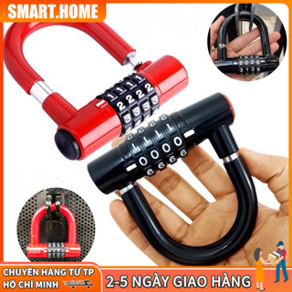 【HCM/Giá rẻ Ổ khoá số, khoá 4 số chữ U HD loại cao cấp, an toàn chống trộm, bảo mật cao, có thể thay đổi mật mã