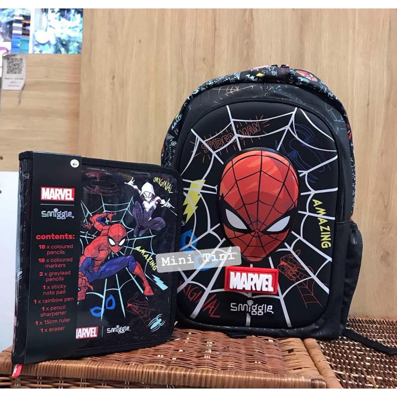 Balo smiggle nhện cao cấp