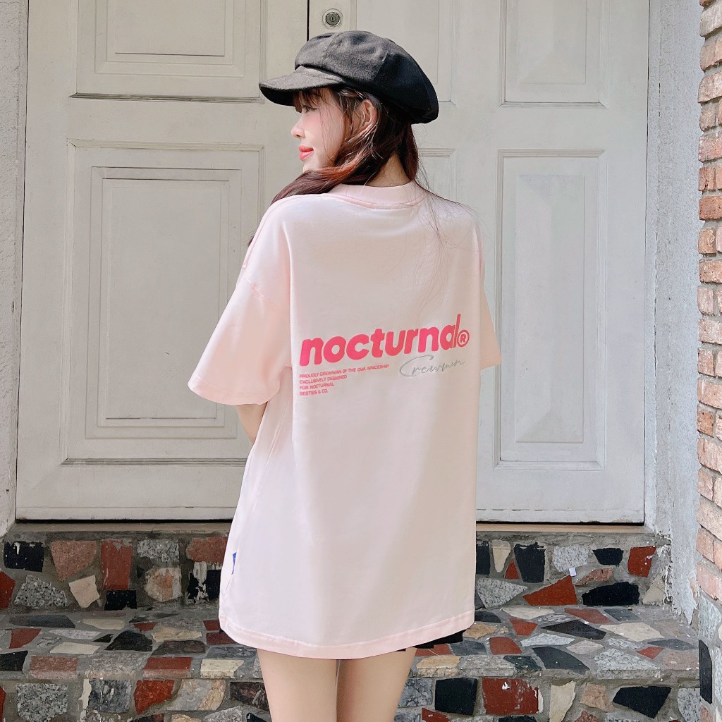 Áo Thun Thêu NOCTURNAL Crewman Tee Cotton 100% Unisex Nam Nữ Form Rộng Tay Lỡ Oversize Local Brand | BigBuy360 - bigbuy360.vn